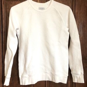 Saturdays NYC Waffle Print Pullover